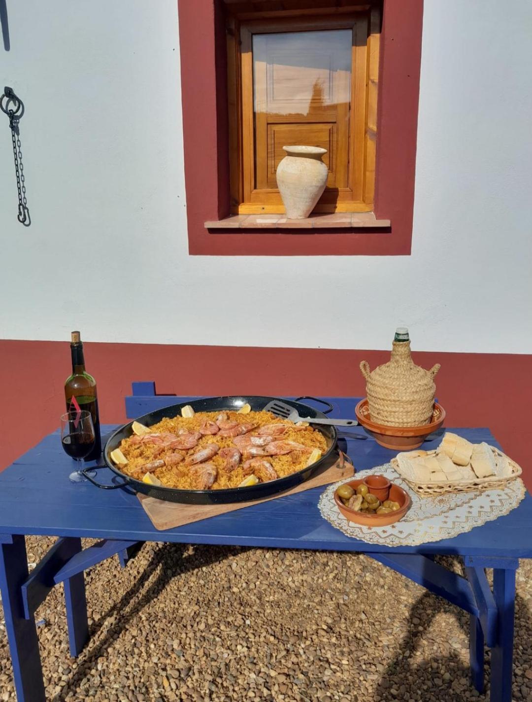 Casa Rural Camino De Los Molinos Y Su Establo لا بويبلا دي لوس إينفانتيس المظهر الخارجي الصورة